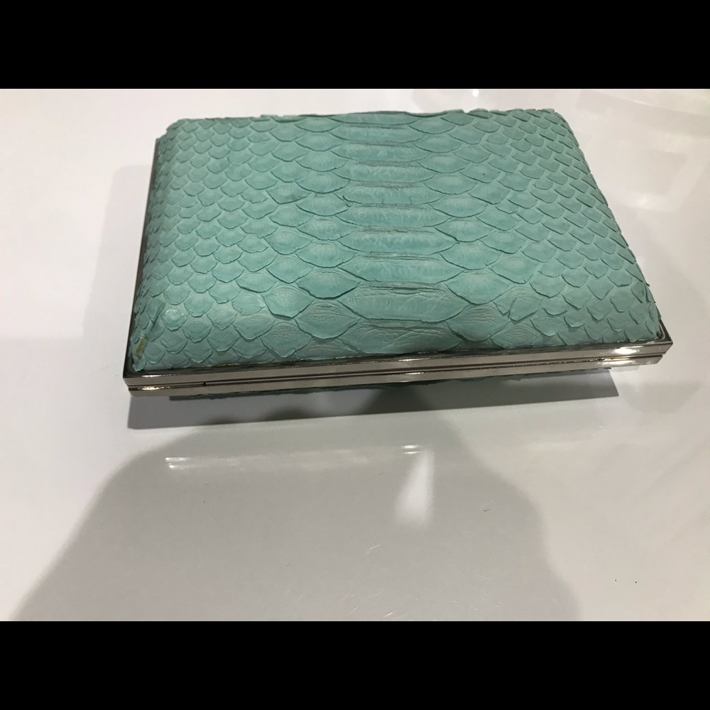 Authentic Chanel Python Clutch! - Picture 4 of 8